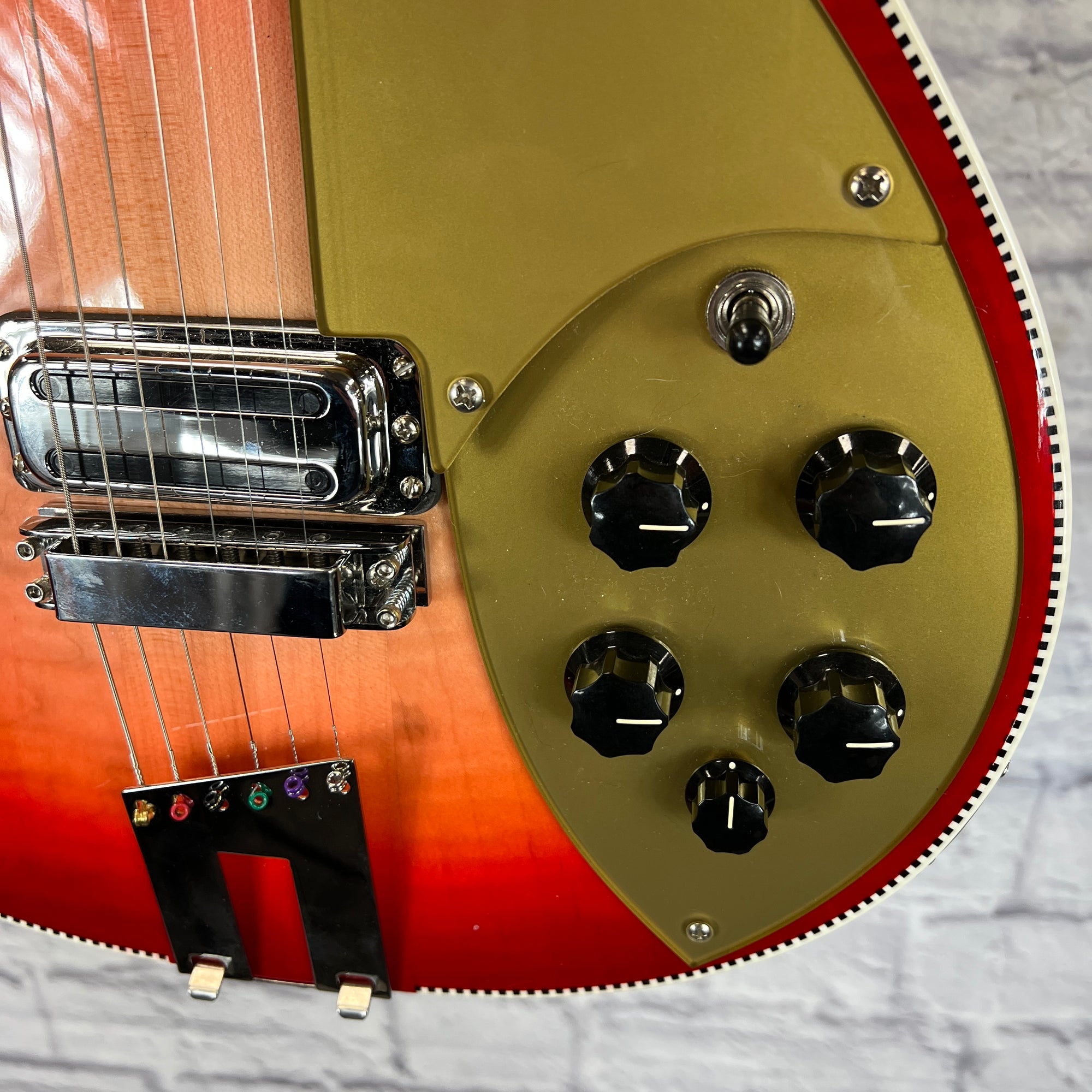 Rickenbacker 2022 660 6-String Fireglo with Case