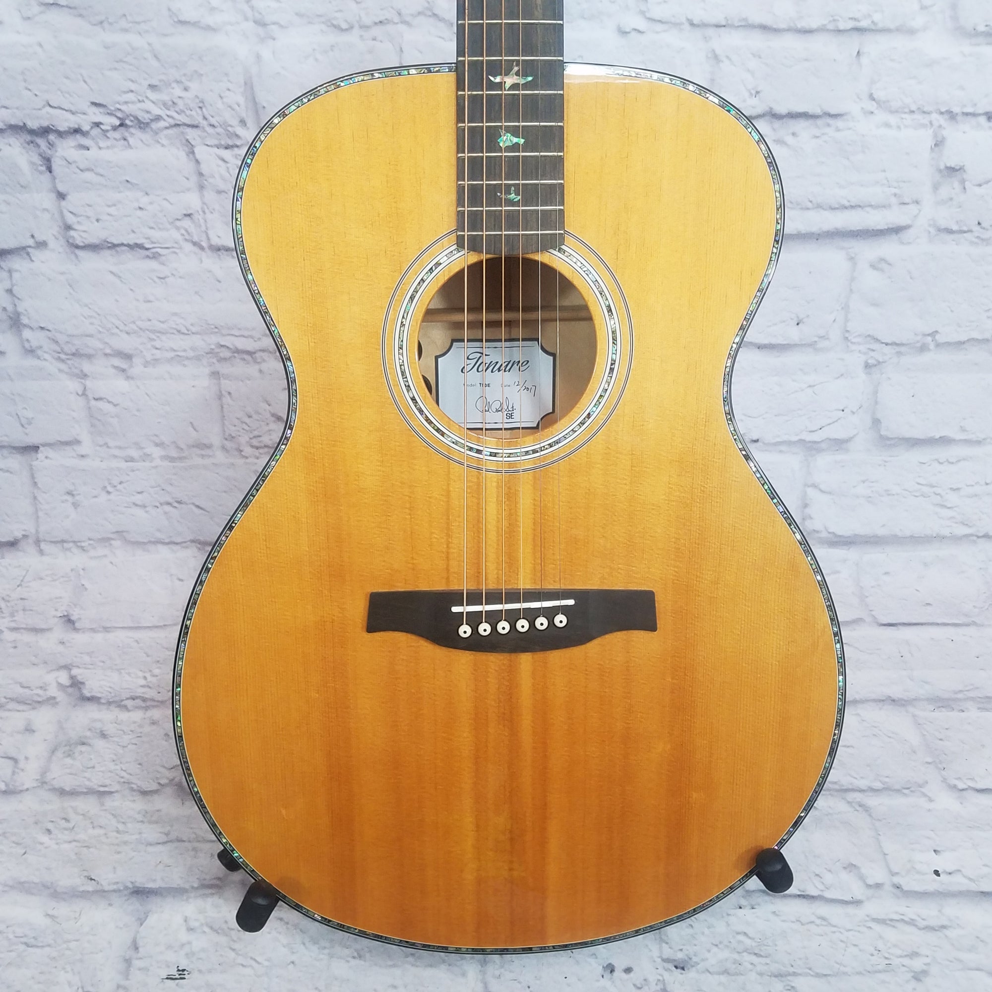 Paul Reed Smith SE T50E Solid Spruce/Maple Tonare Grand with Fishman GT1 Electronics Natural 2018