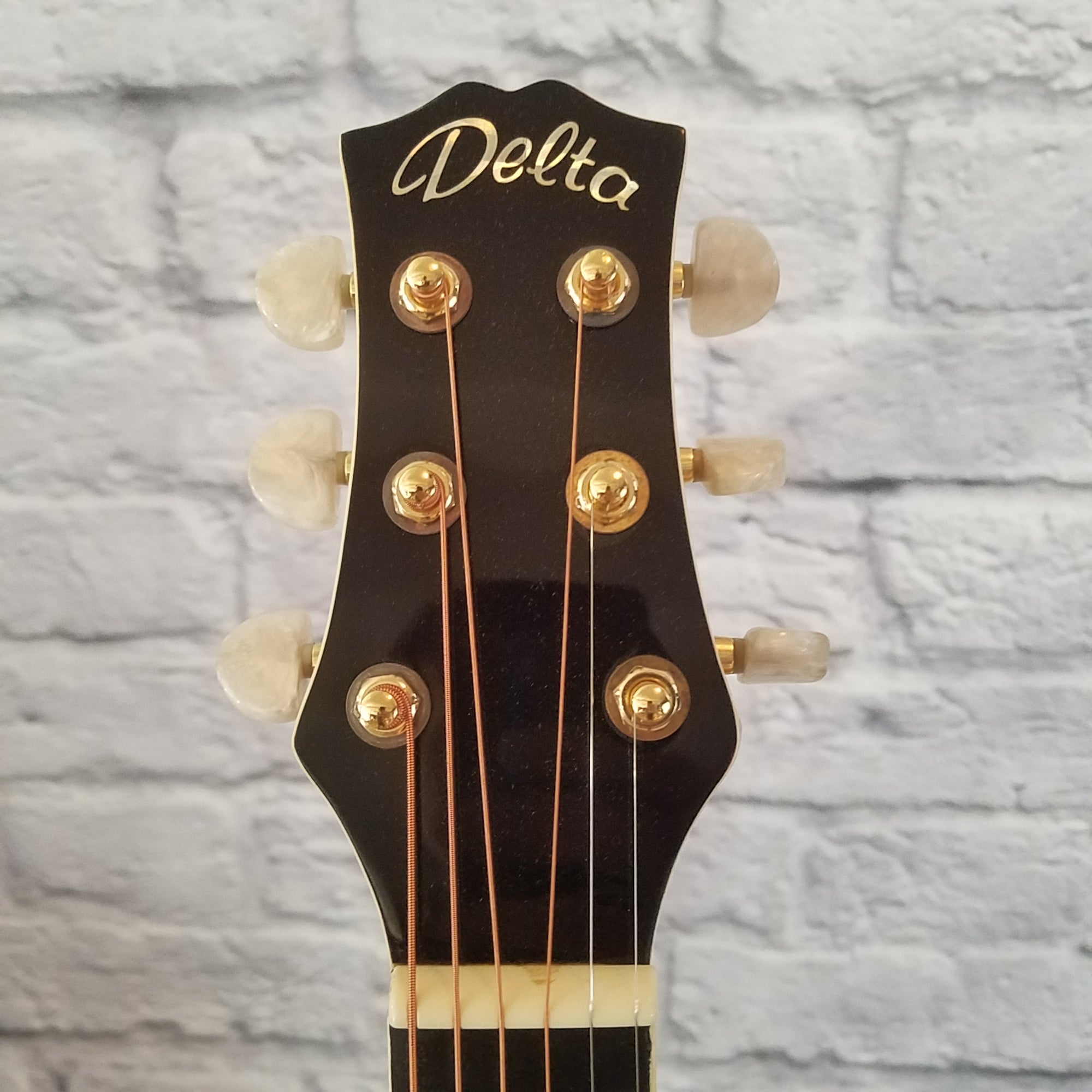 Delta Sunburst Acoustic Guitar - New Old Stock!