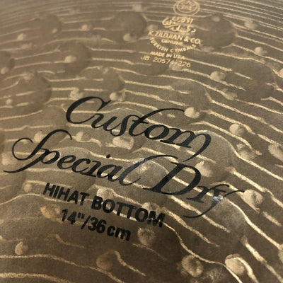 Zildjian 14 K Custom Special Dry Hi Hat Cymbal Pair