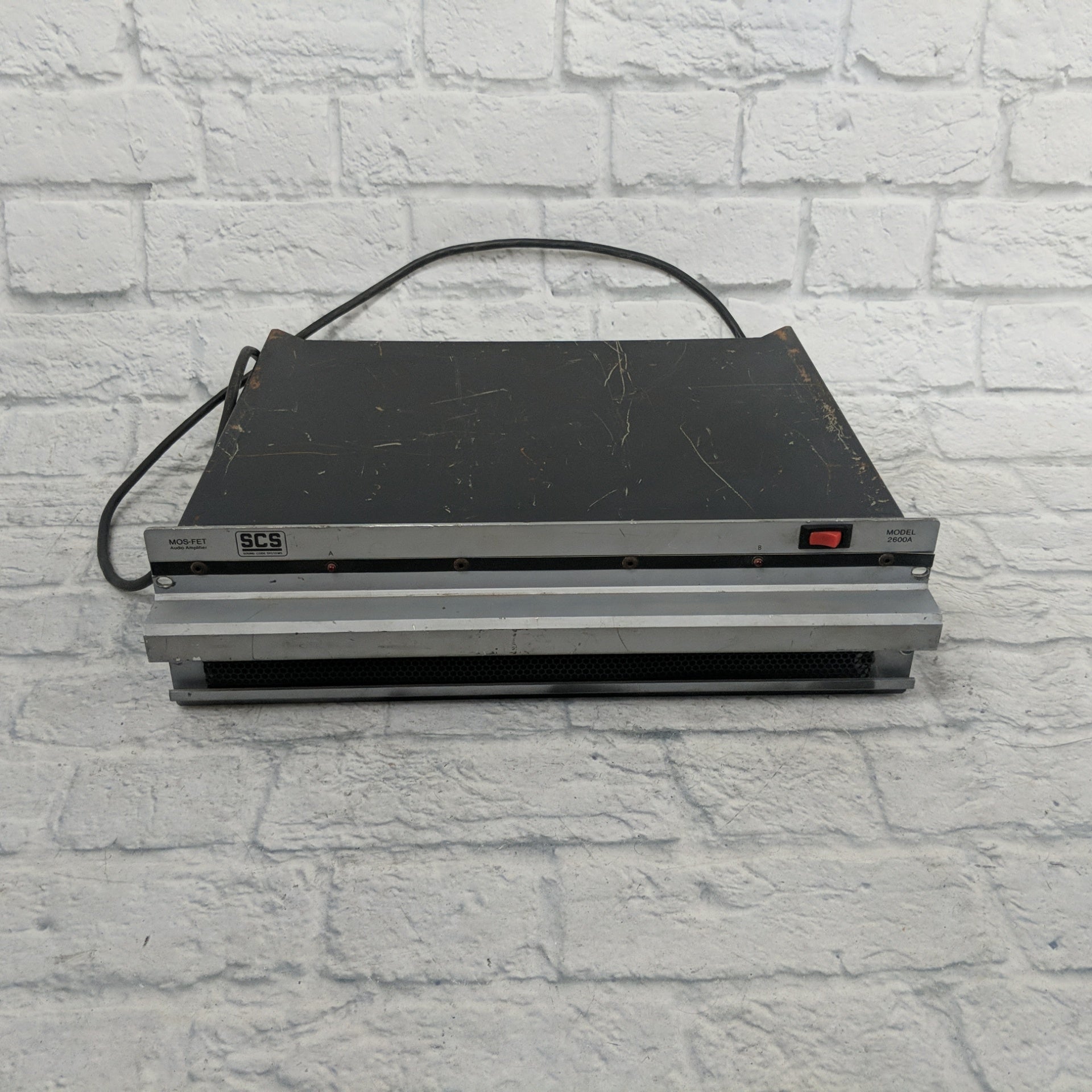 SCS 2600A Mos-Fet Audio Amplifier