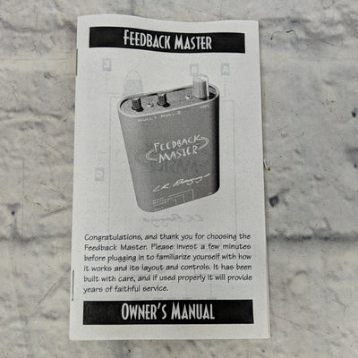 LR Baggs Feedback Master - New Old Stock!