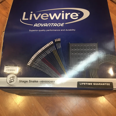 Livewire AB100x24x4 100ft Snake (Brand New)