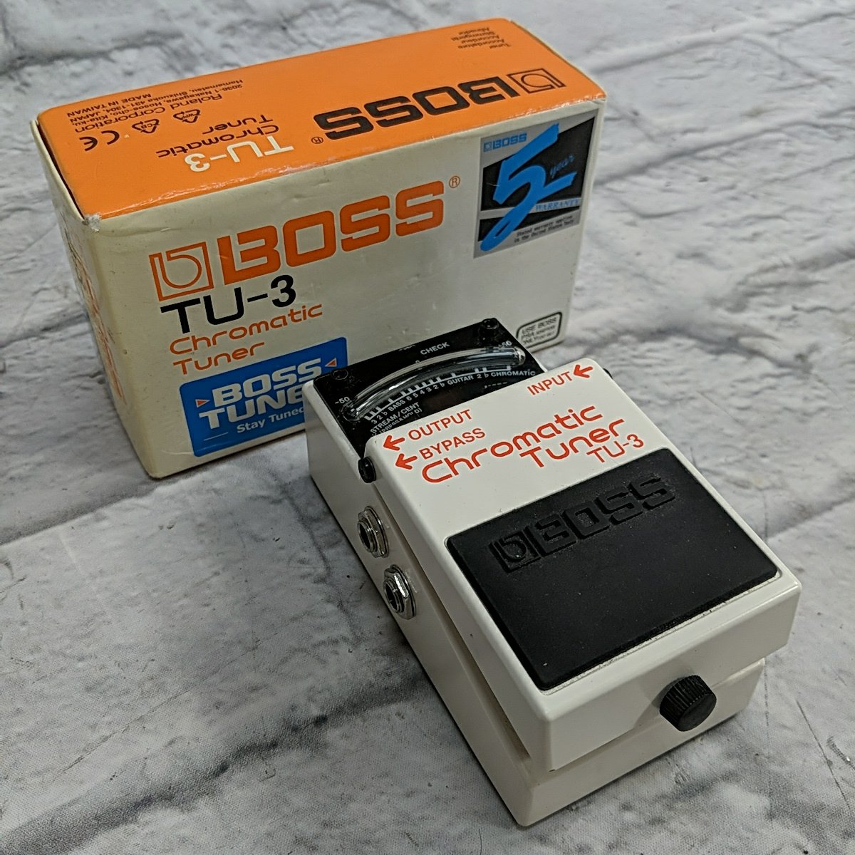 Boss TU-3 Chromatic Tuner Pedal
