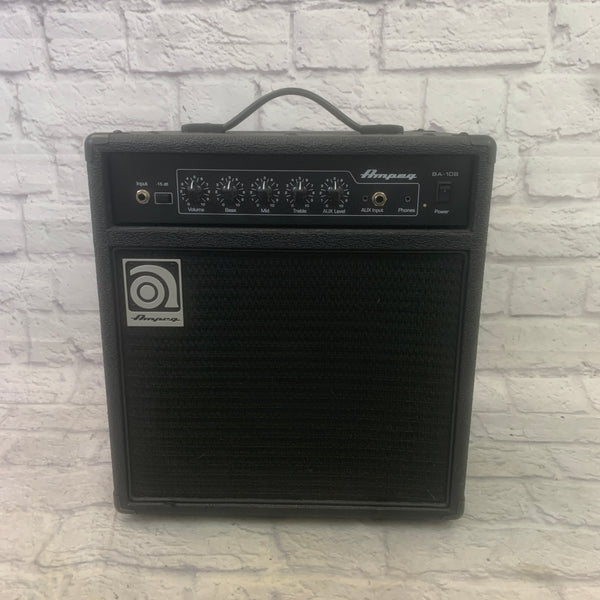 Ampeg BA-108 Bass Guitar Combo Amp - Evolution Music