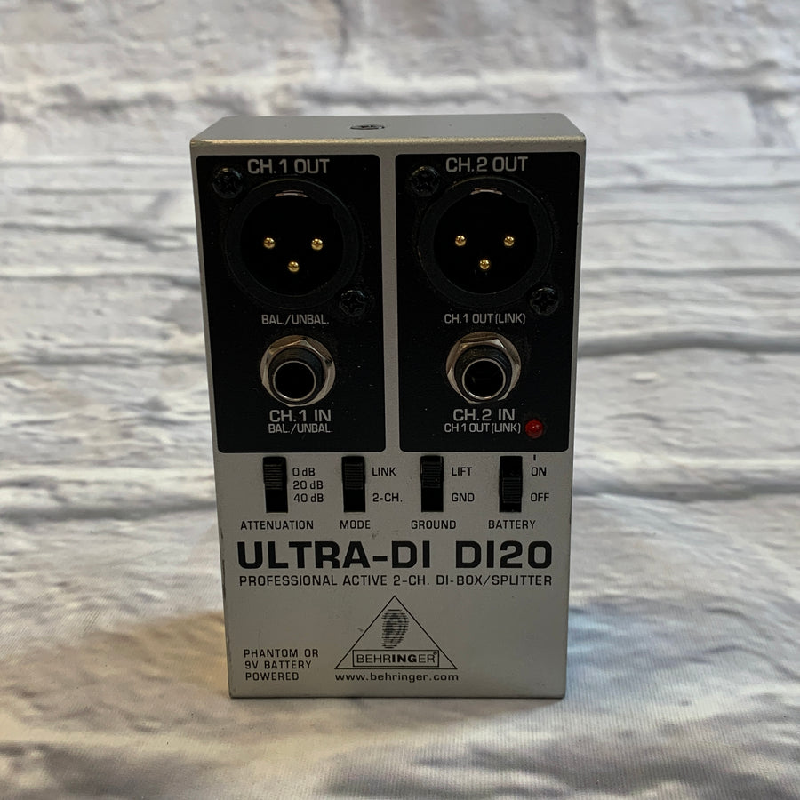 Behringer Ultra-DI DI20 DI Box