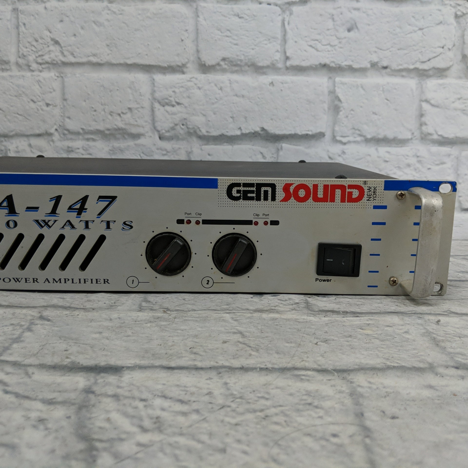 Gem Sound SA-157 1000 Power Amplifier