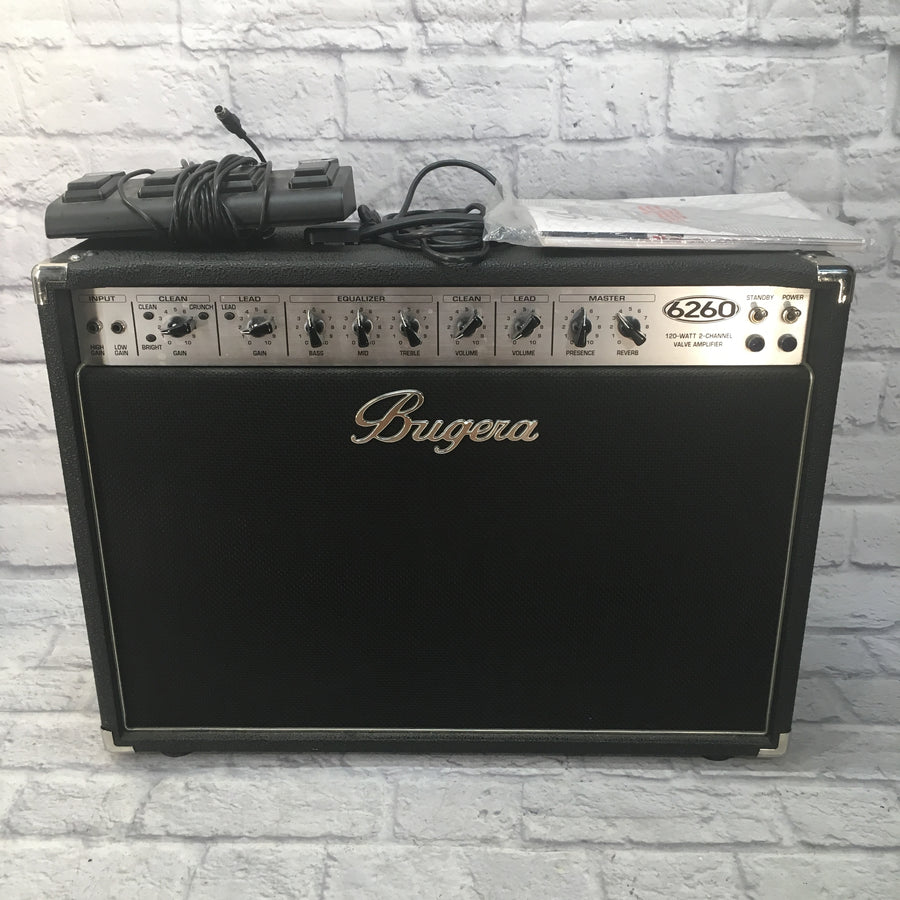 Bugera 6260 120w 212 Combo Amp w Footswitch