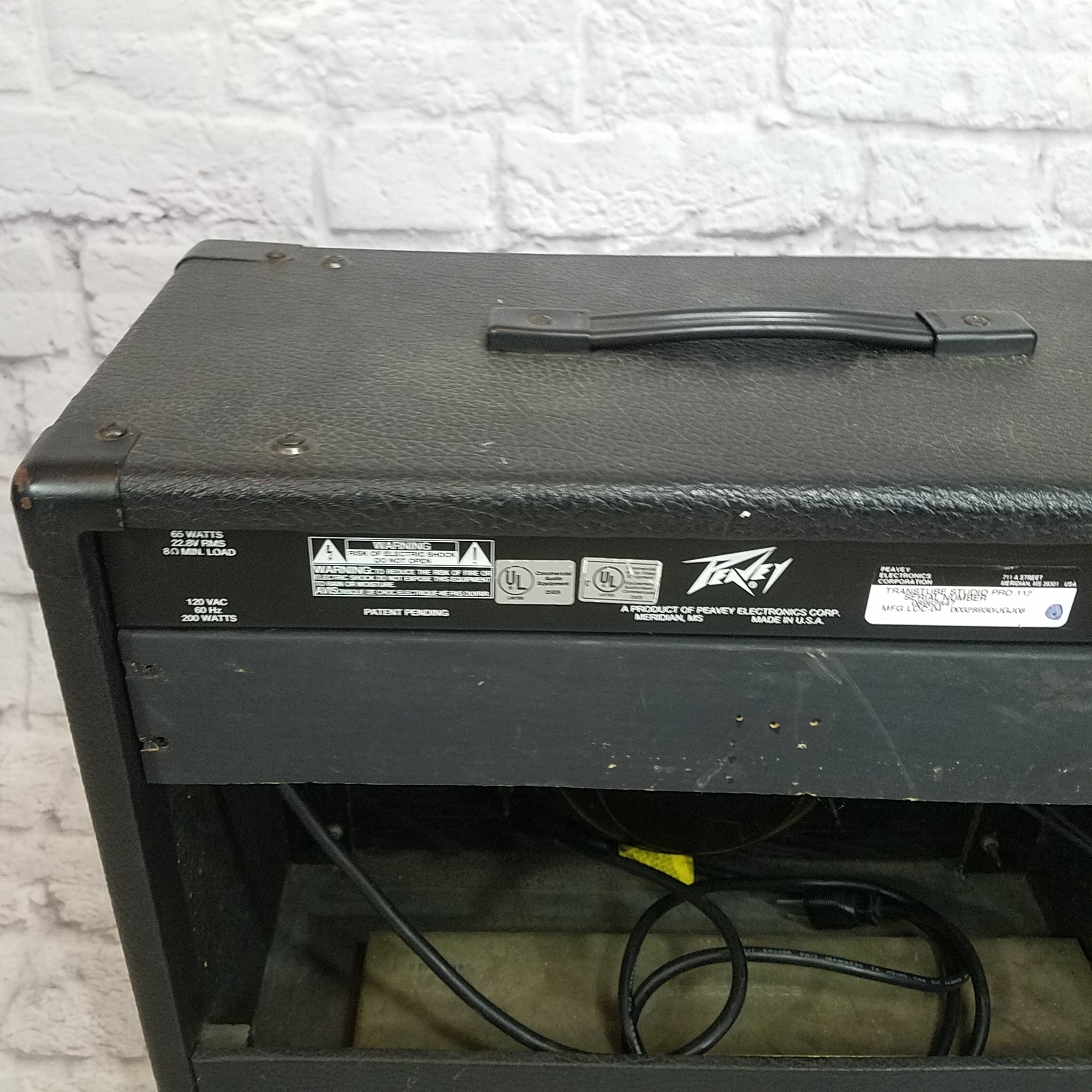 Peavey TransTube Series Studio Pro 112 65-Watt 1x12 Guitar Combo Amplifier