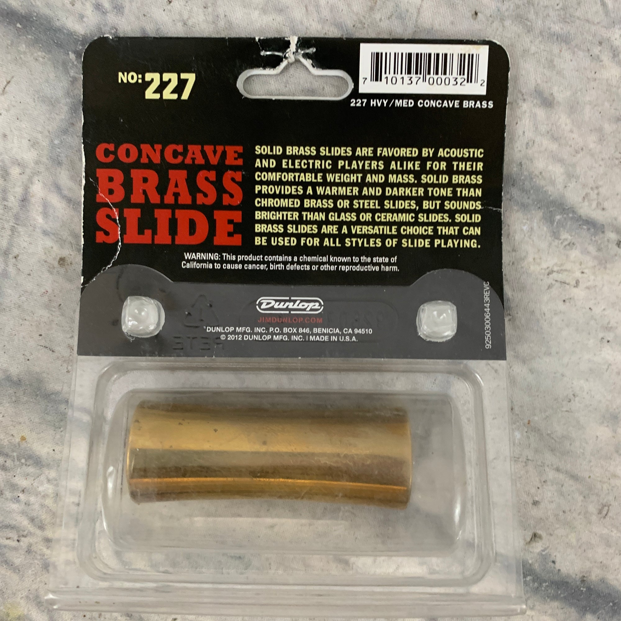 Dunlop 227 Brass Slide
