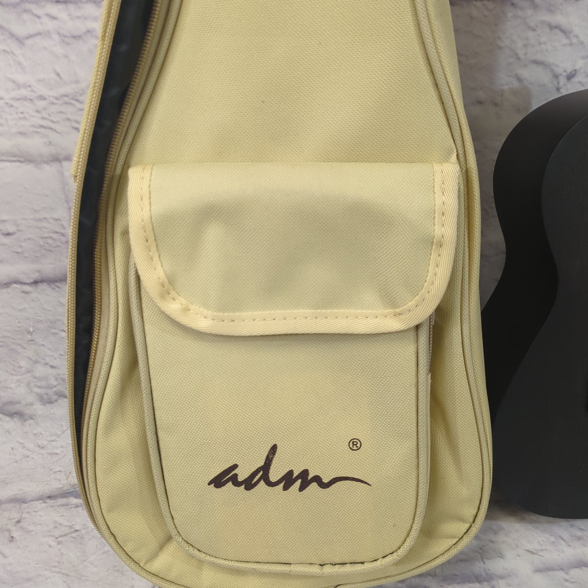 All Day Music ADM JU441BK 23in Ukulele with Bag