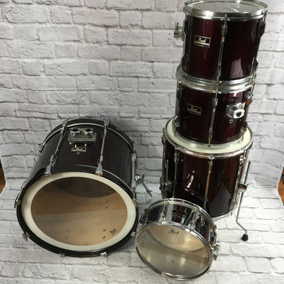 Pearl Export 5 Piece Drum Set As-Is