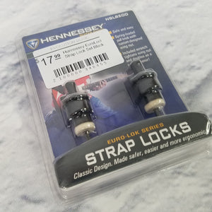 Hennessey EuroLock Strap Lock Set Black