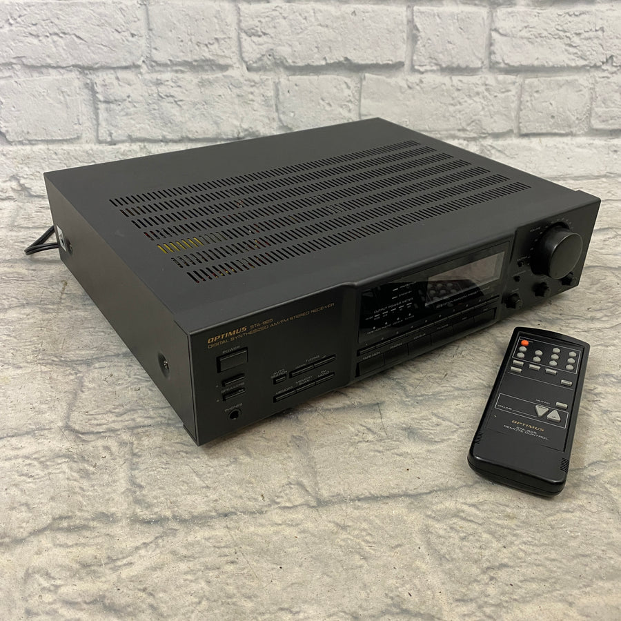 Optimus STA-825 Digital Synthesized AM/FM Digital Audio Receiver