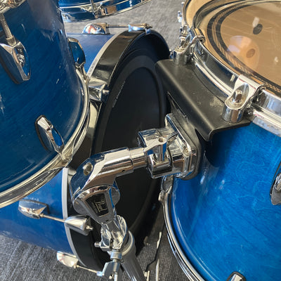 Pearl Export 5pc Blue Lacquer Drum Kit