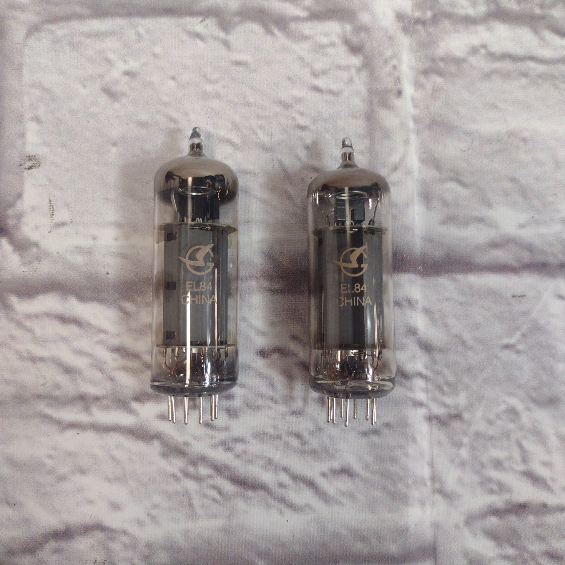 Unknown EL84 Power Tube Pair China