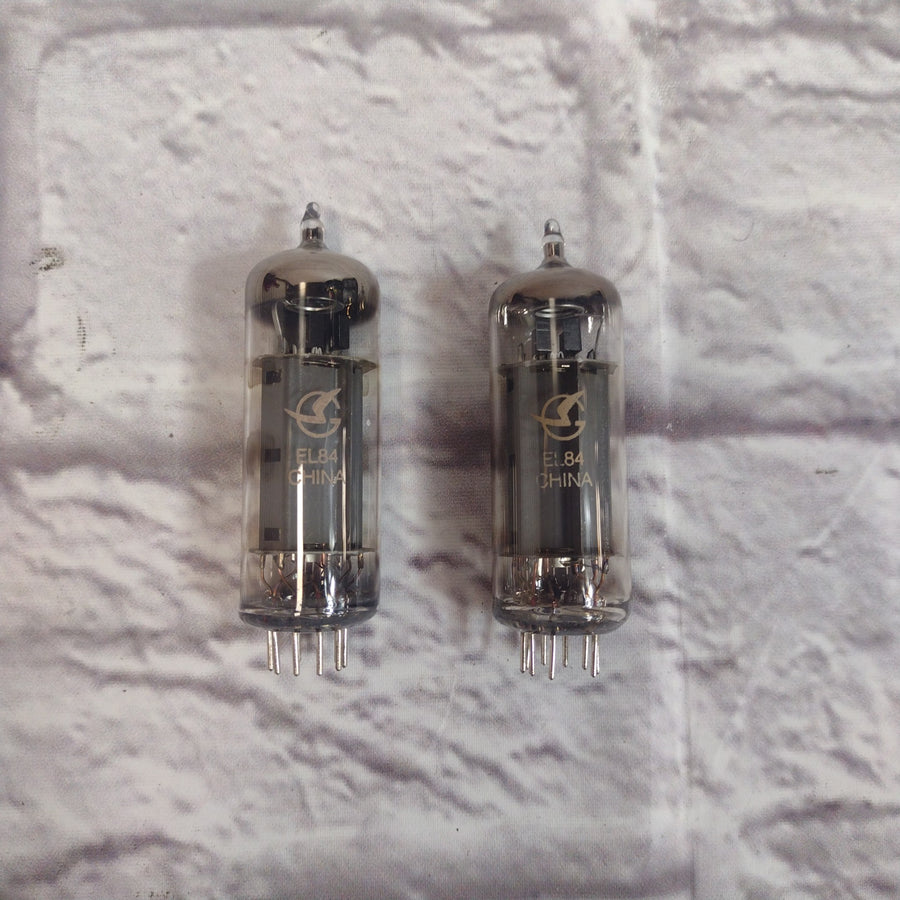 Unknown EL84 Power Tube Pair China