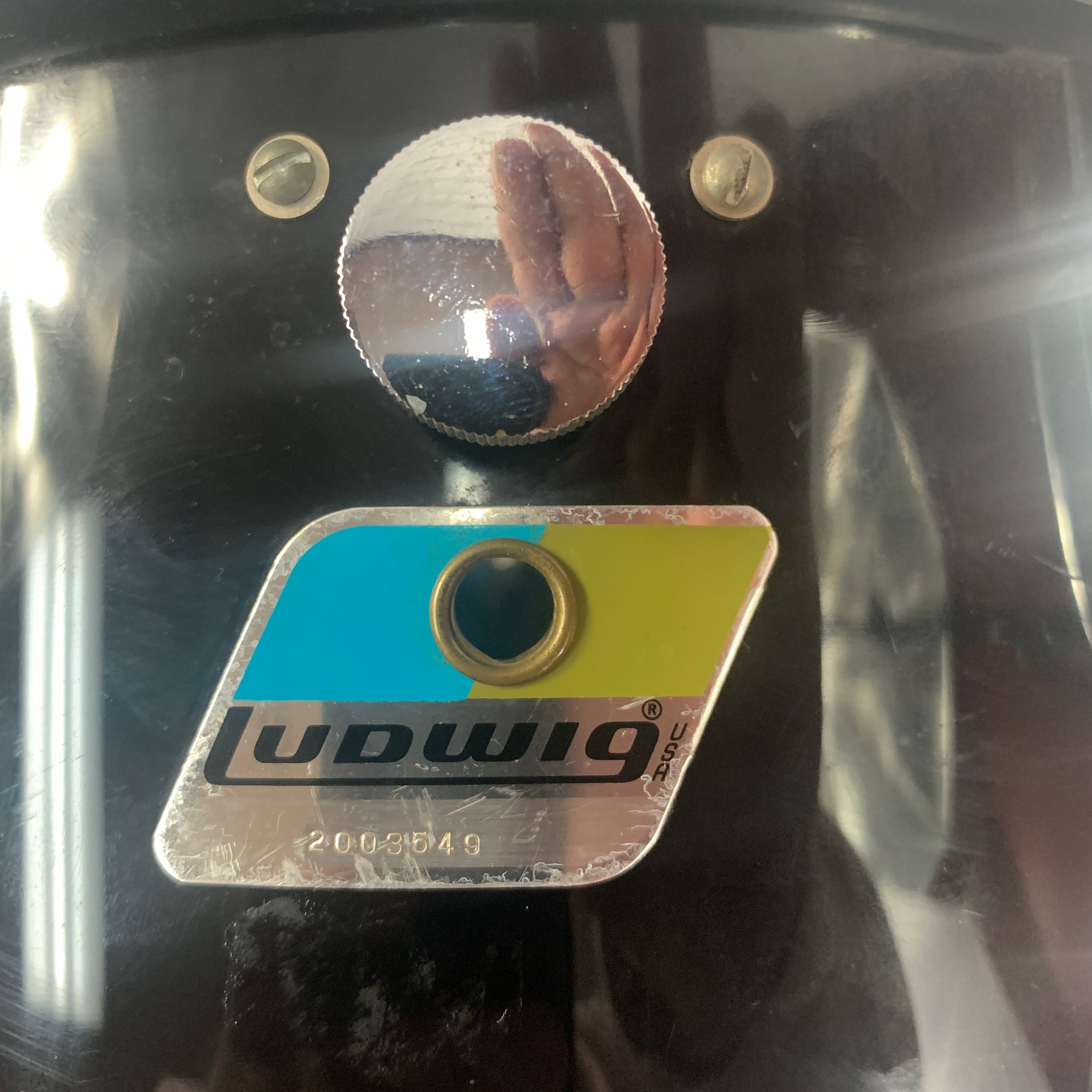 Vintage Ludwig Vistalite 12 x 8 Smoke Tom