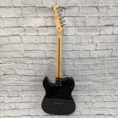 Squier Black and Chrome Standard Telecaster Electric Guitar