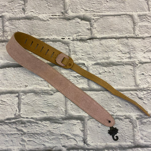 Levy's Pink Soft Leather Guitar Strap