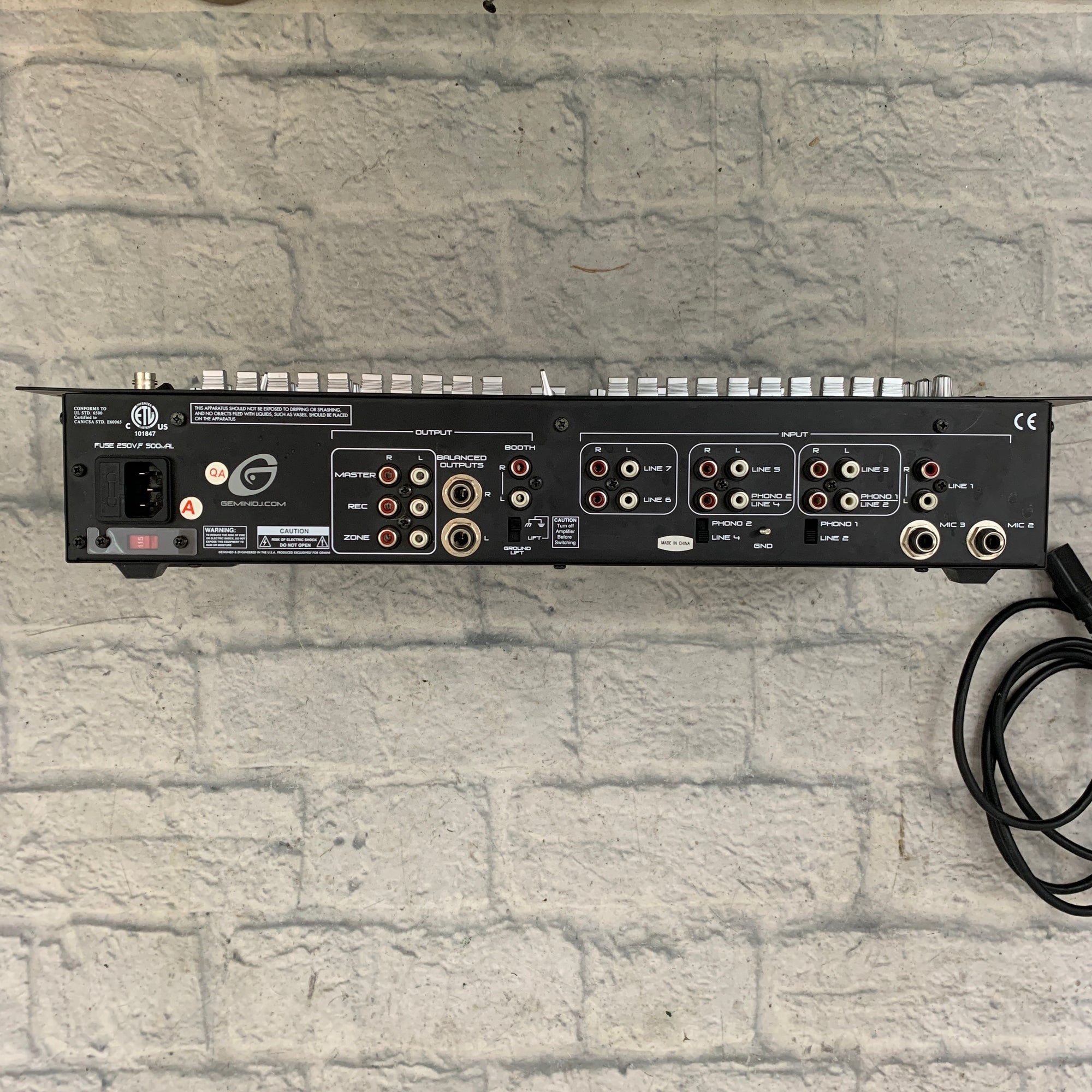 Gemini PDM-02 DJ Mixer