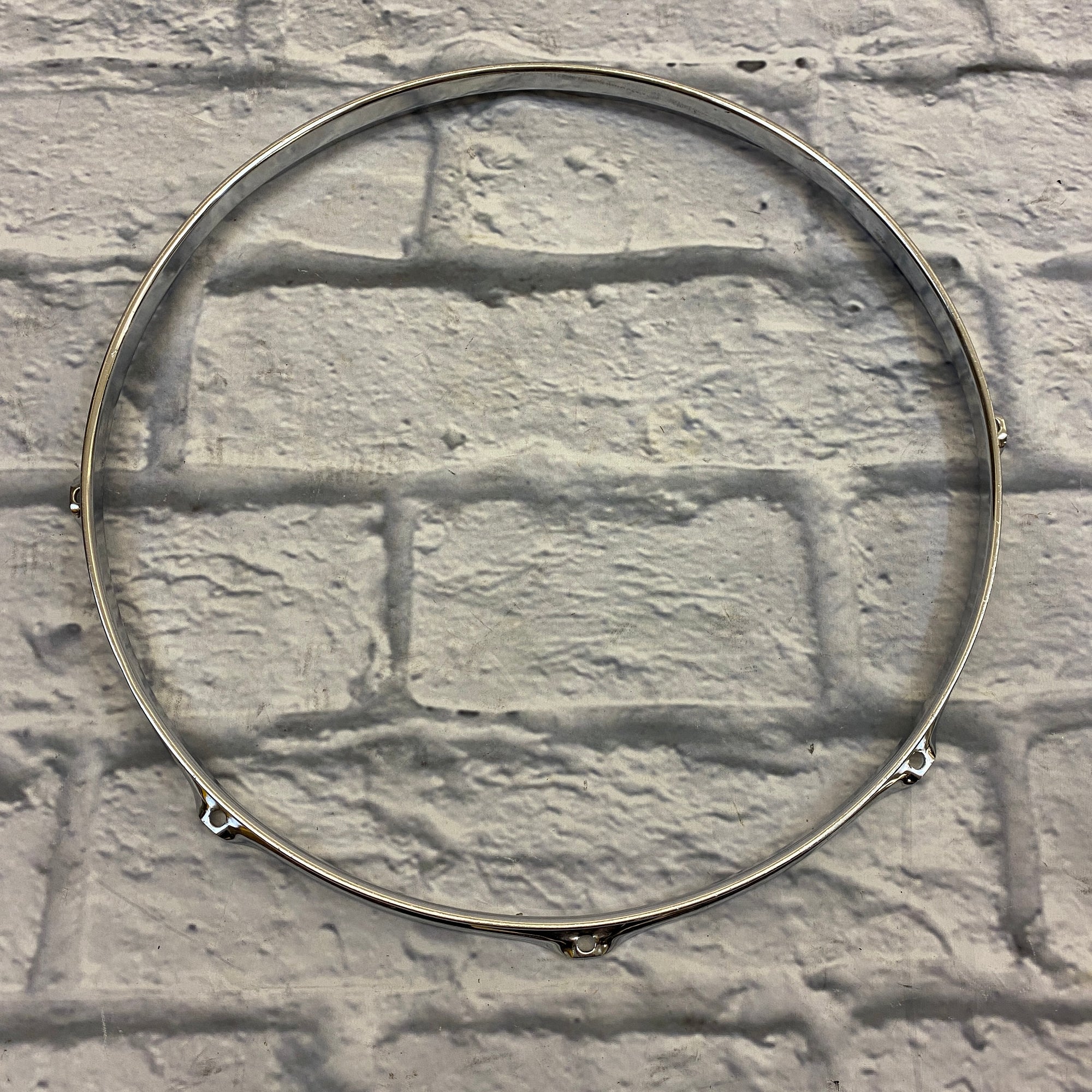 Unknown 16" 8-Hole Chrome Drum Hoop