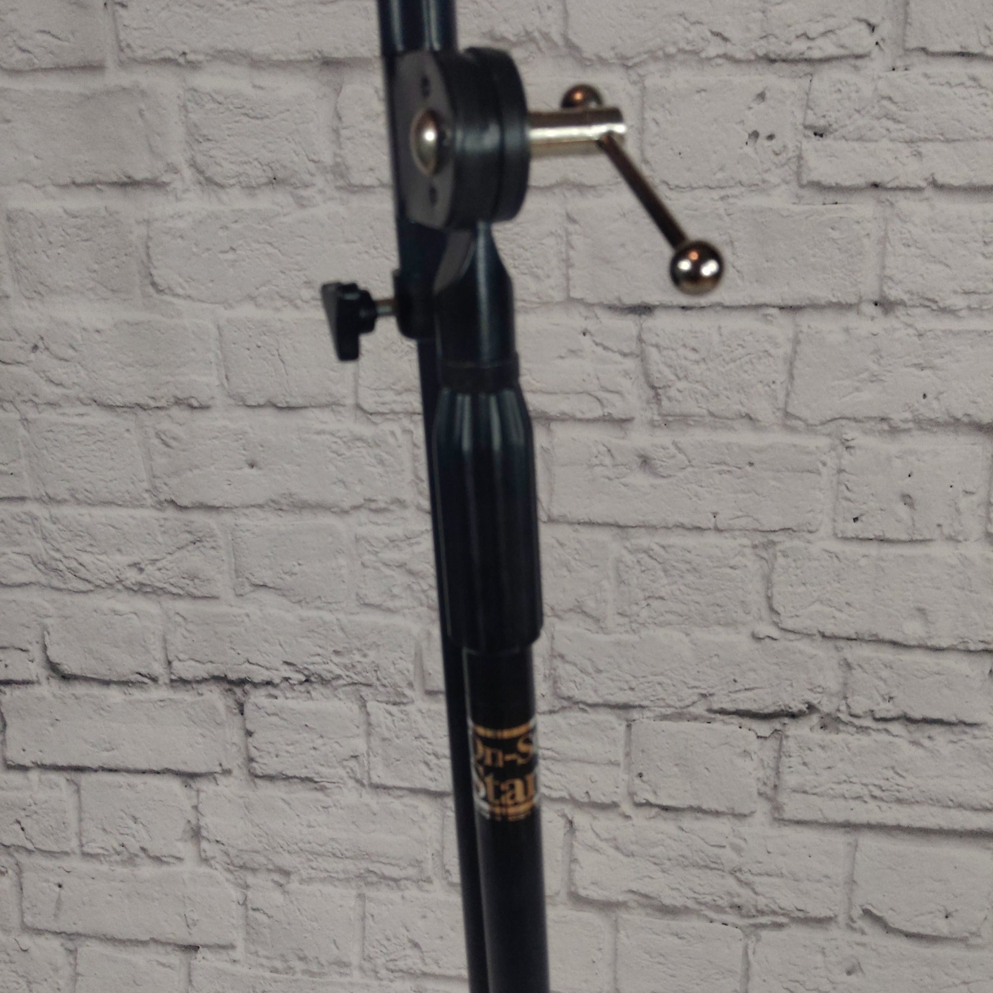 On Stage Stands Tri-Pod Straight Mic Stand