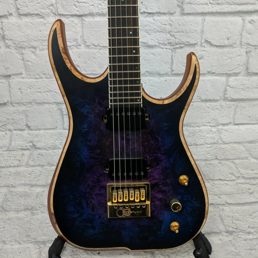 Skervesen Raptor 6 Evertune Viper Headstock Custom Shop Exclusive Electric Guitar