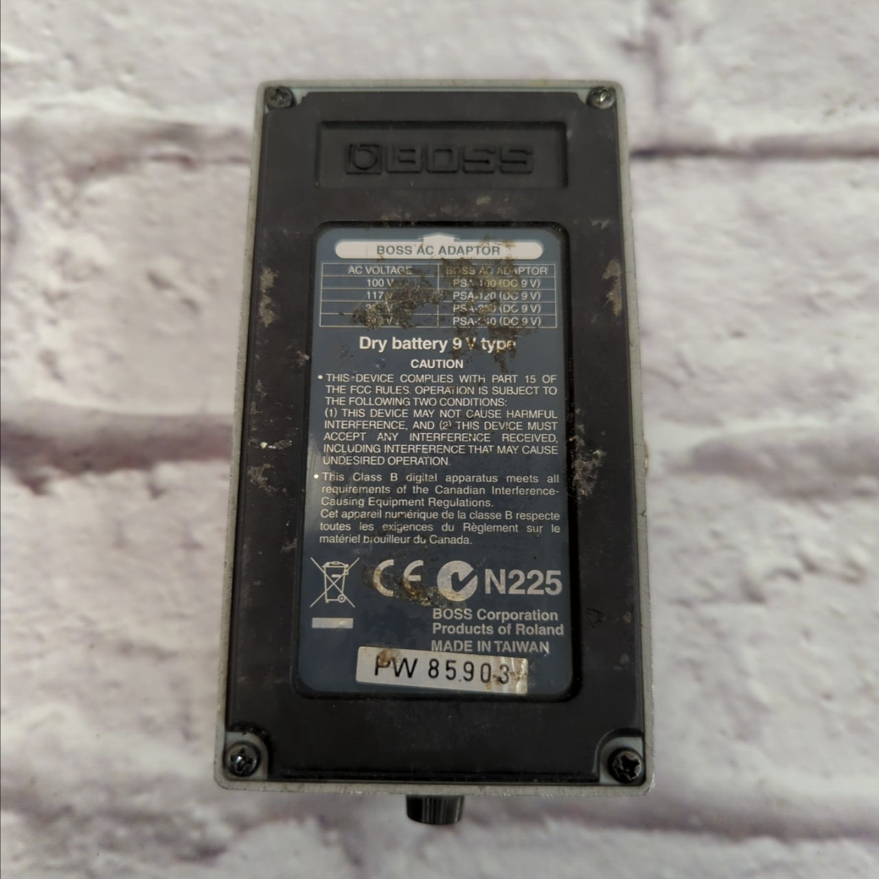 Boss TU-2 Cromatic Tuner Pedal