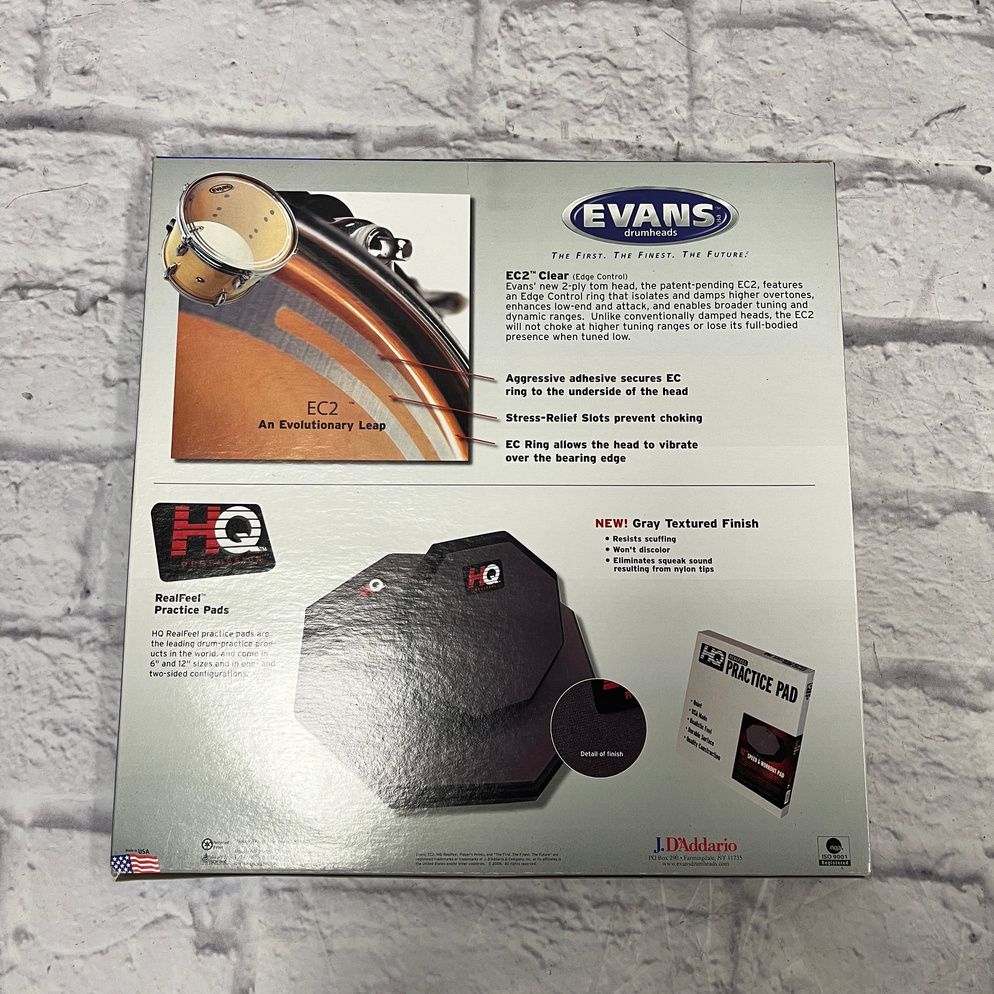 Evans G PLUS CLEAR Drum Head