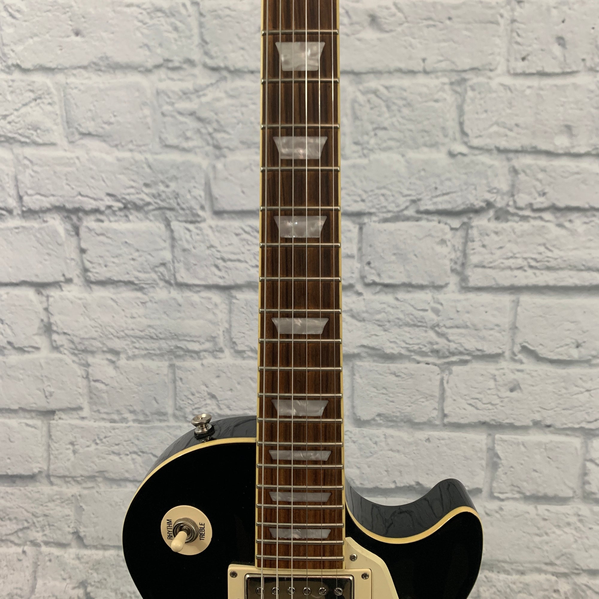 2018 Epiphone Les Paul Standard Solid Body Electric Guitar Black