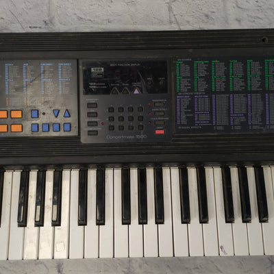 Realistic Concertmate 1500 Electronic Keyboard