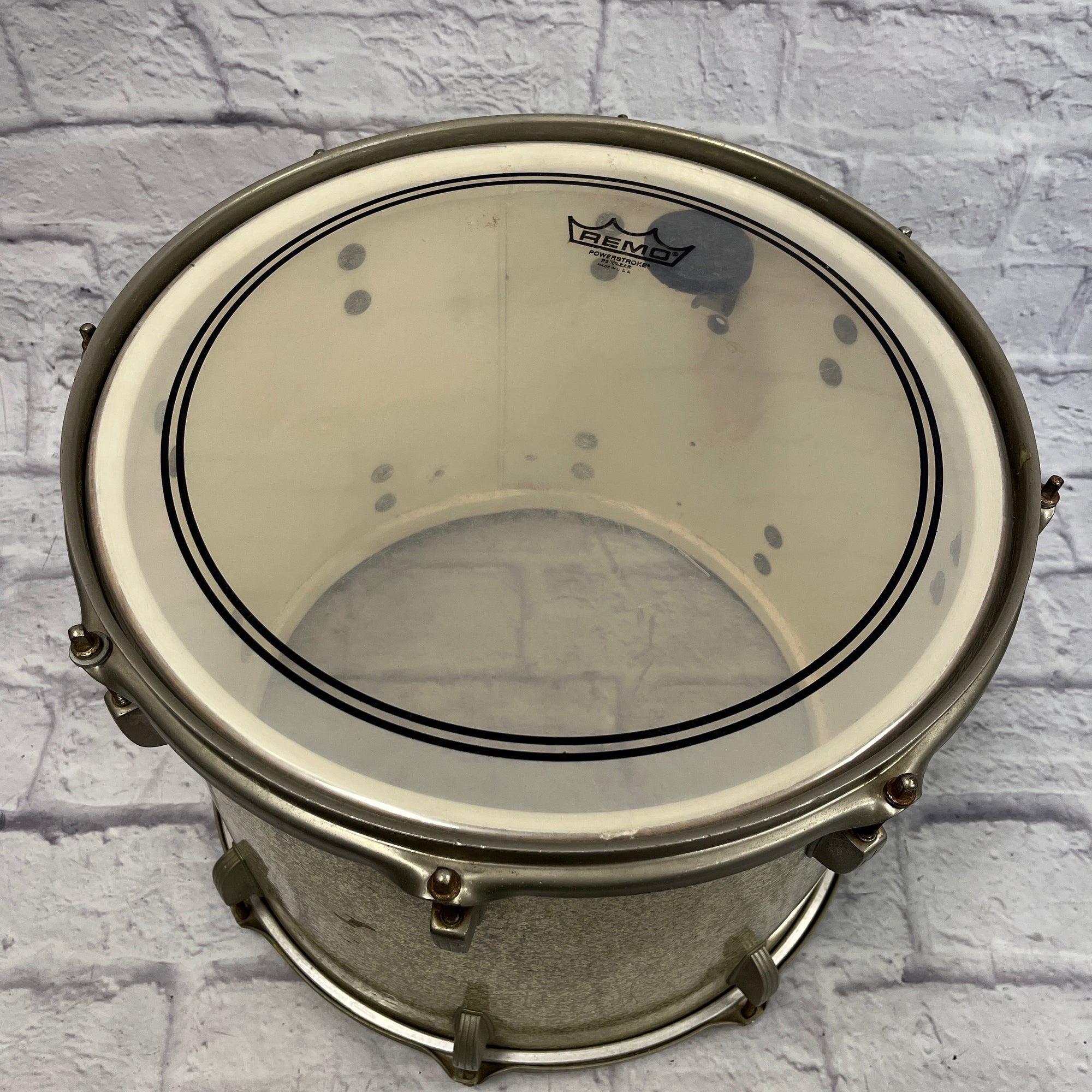 Ludwig Keystone Silver Sparkle Snare/Tom 14x12"