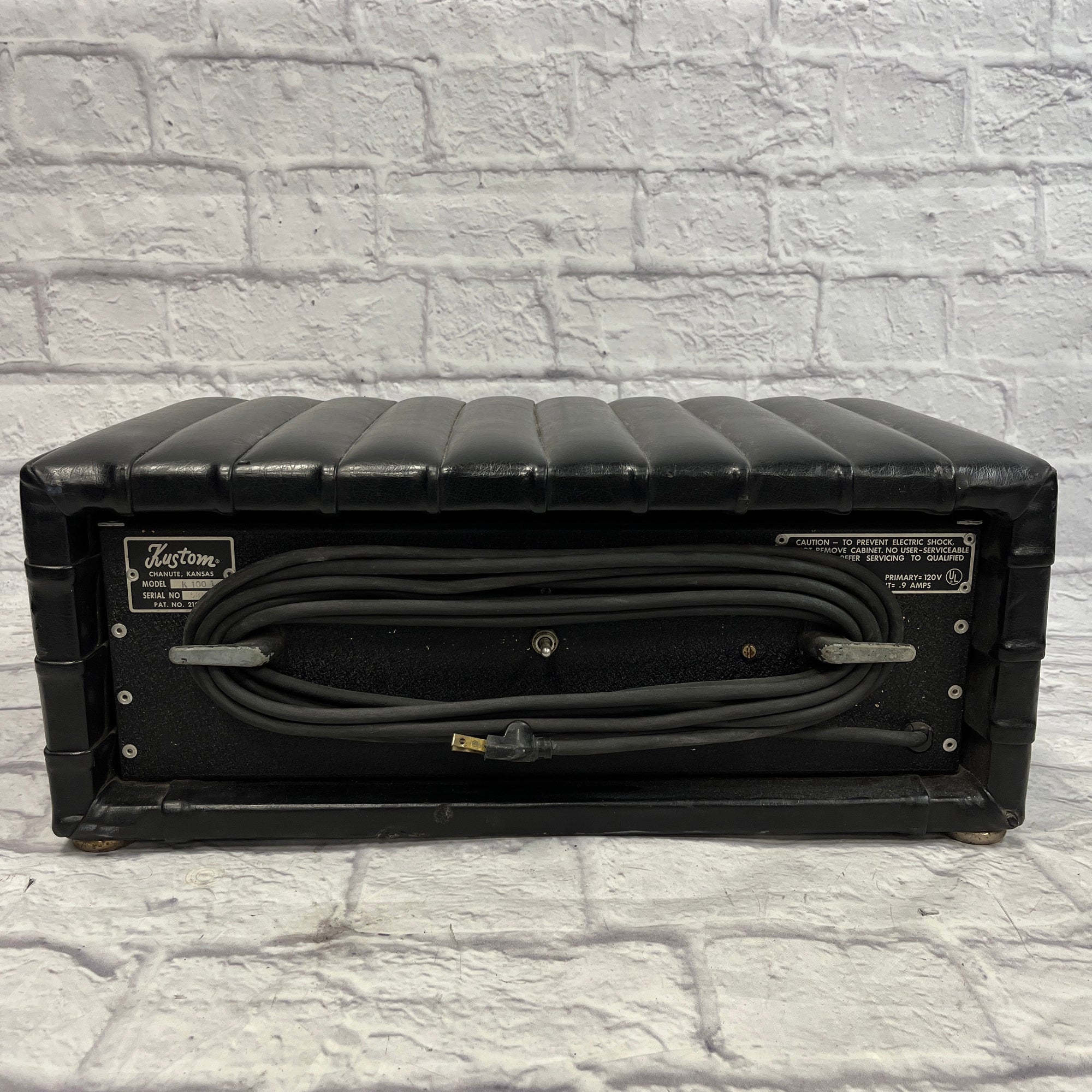 Kustom 100-1 Tuck & Roll Amp Head