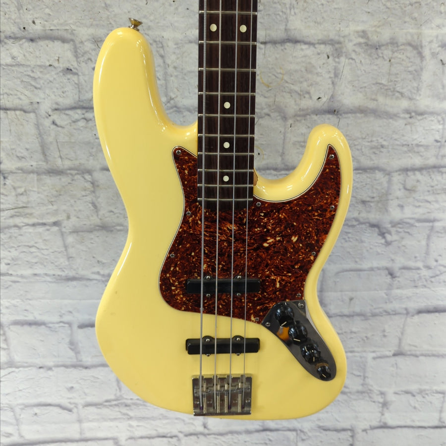 Fender Deluxe Active Jazz Bass 4 String Bass Guitar MIM 2006 60th Anniversary w/ Bartolini and Badass II Bridge