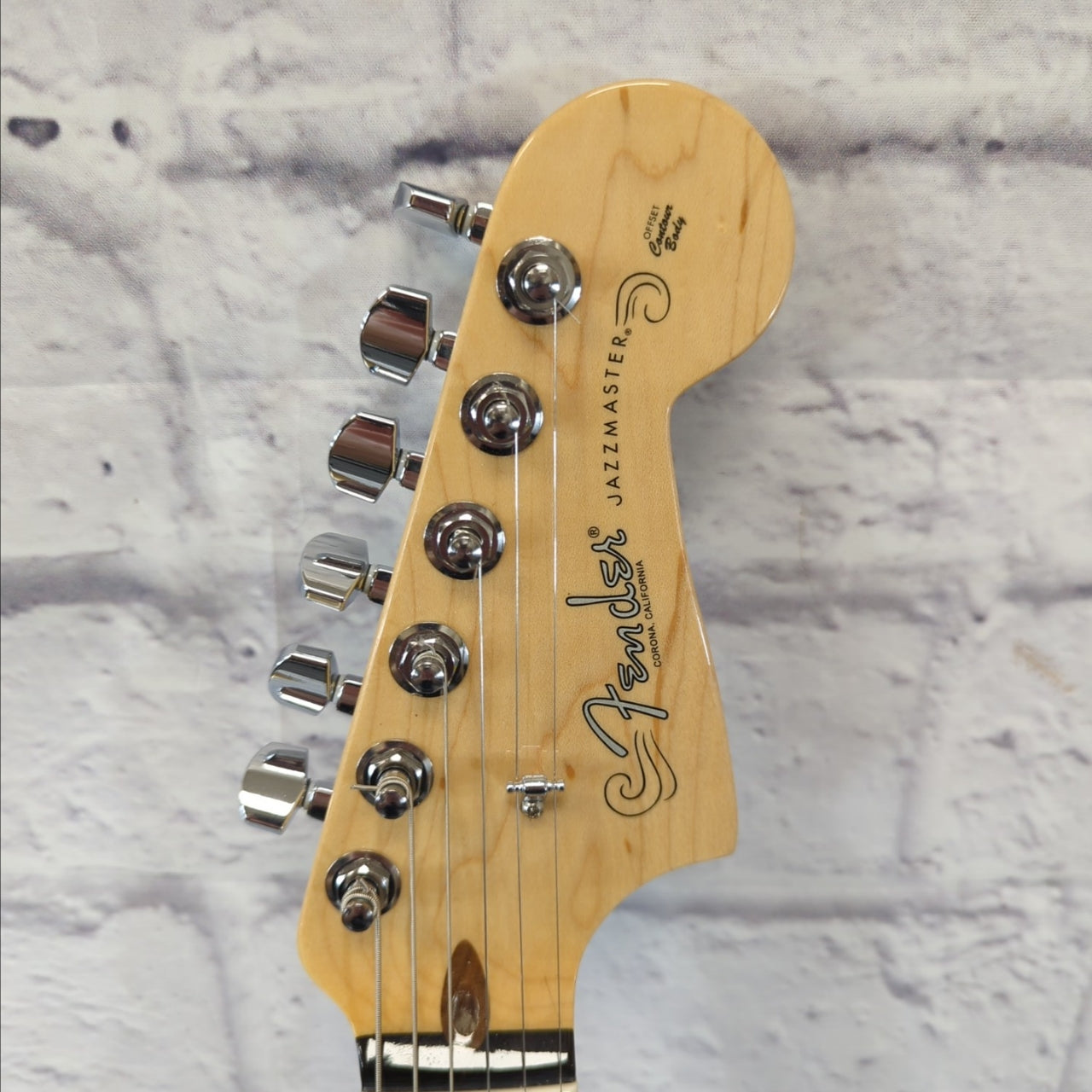 Fender America Professional Jazzmaster LE Silverburst Ebony