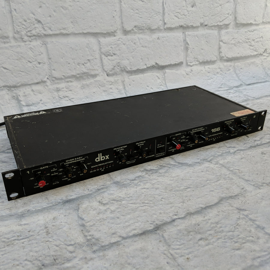 DBX 166 Compressor Gate Rack Unit