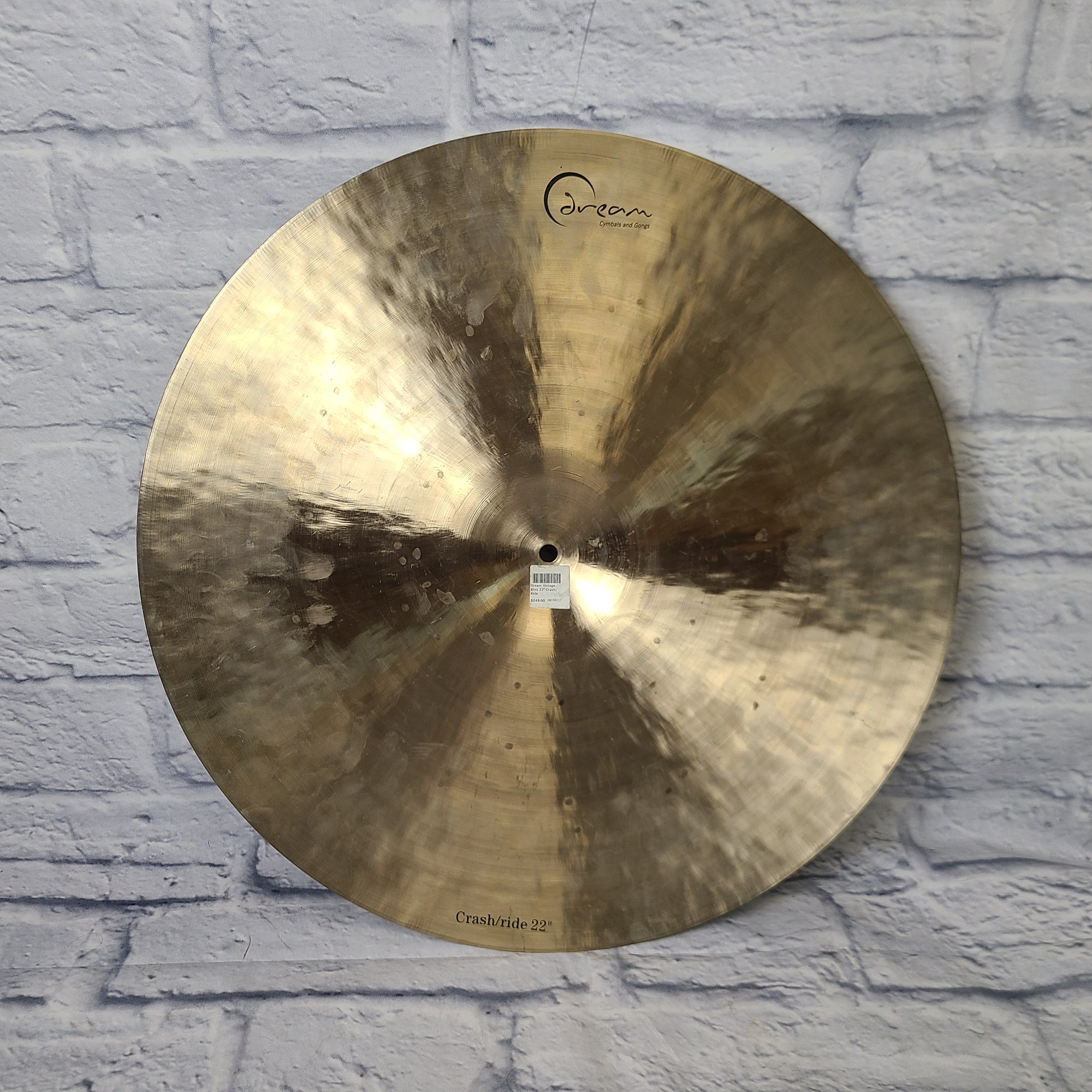 Dream Cymbals Vintage Bliss Series 22" Crash/Ride Cymbal