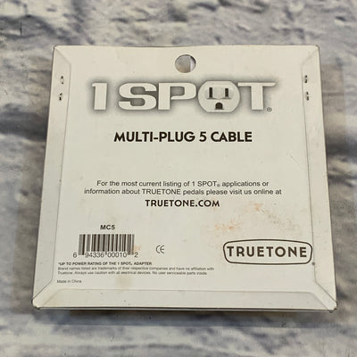 Truetone 1 Spot Multi-Plug 5 Cable