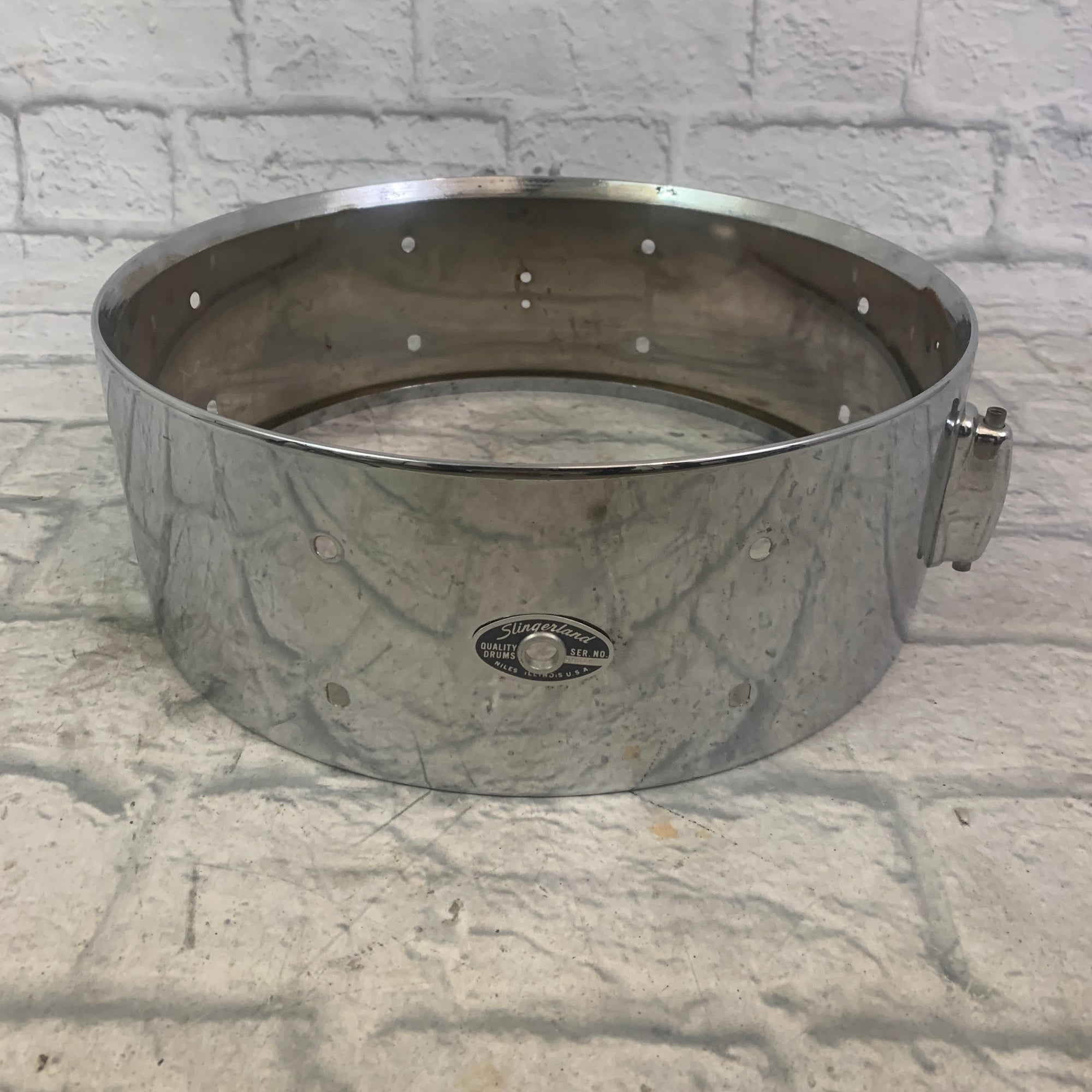 1970's Slingerland 14" Chrome Snare Shell