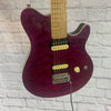OLP MM-1  Electric Guitar - Purple Quilt