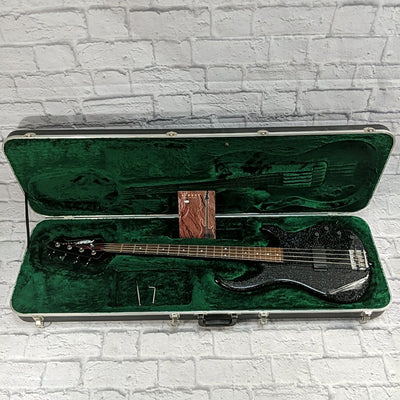 Peavey G Bass 4 String Bass Guitar -Black Holoflake