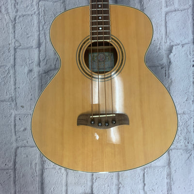 Oscar Schmidt OB200N 4 String Acoustic Electric Bass