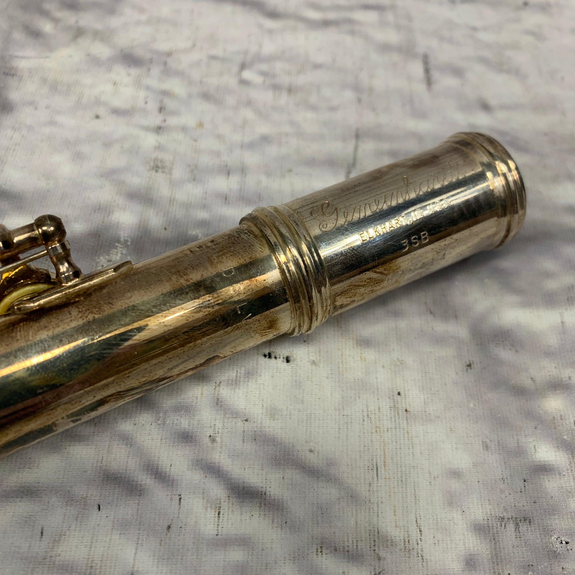 Gemeinhardt 3SB Solid Silver Open-Hole Flute