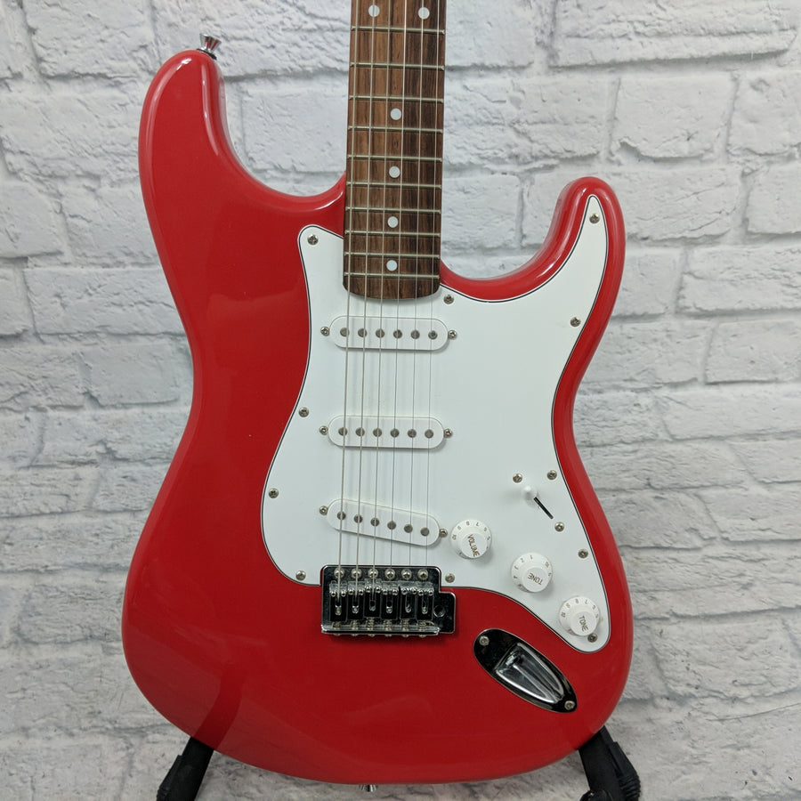 Fender Starcaster Red Stratocaster Electric Guitar