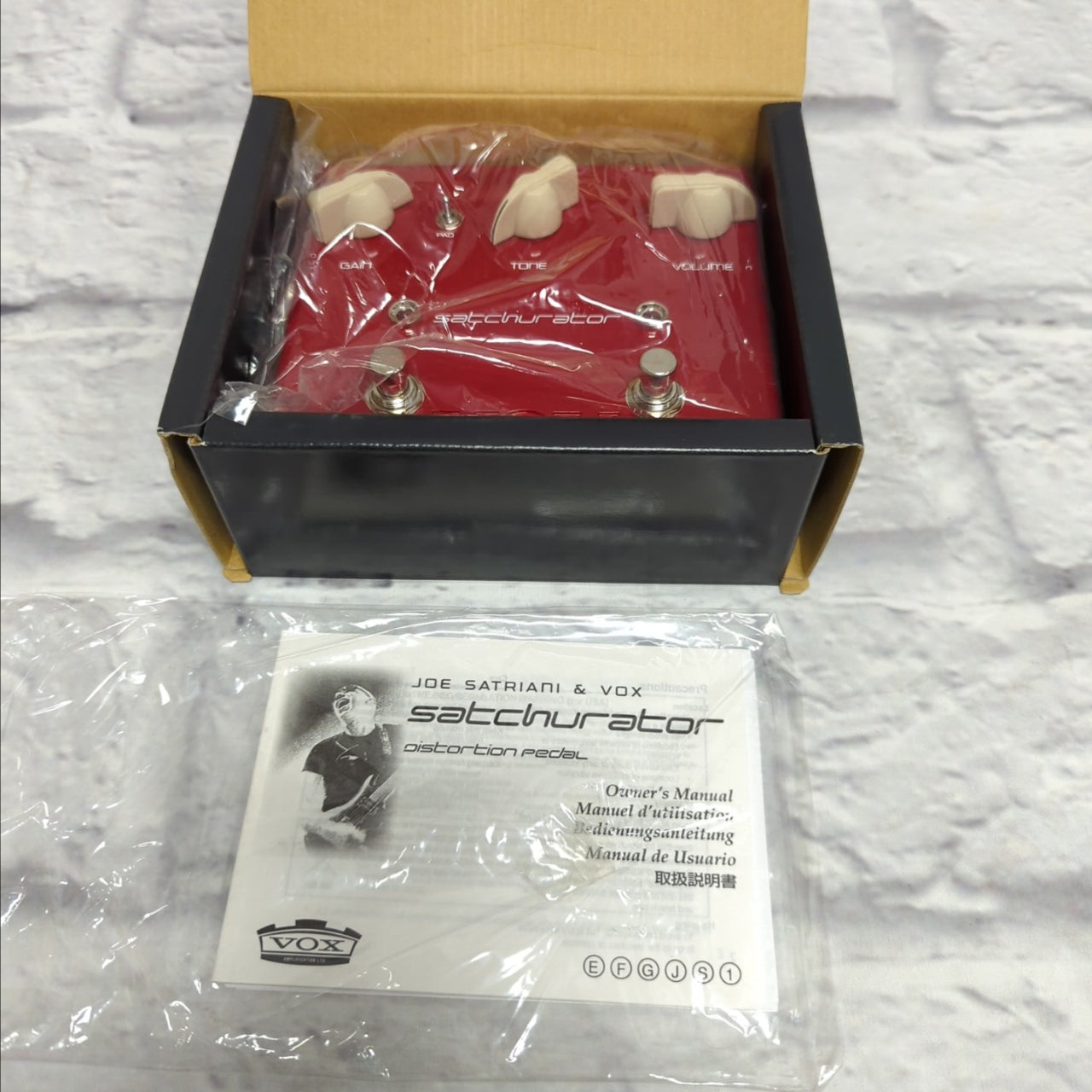 Vox Joe Satriani Satchurator Distortion Pedal