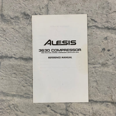 Alesis 3630 Dual-Channel Compressor / Limiter / Gate