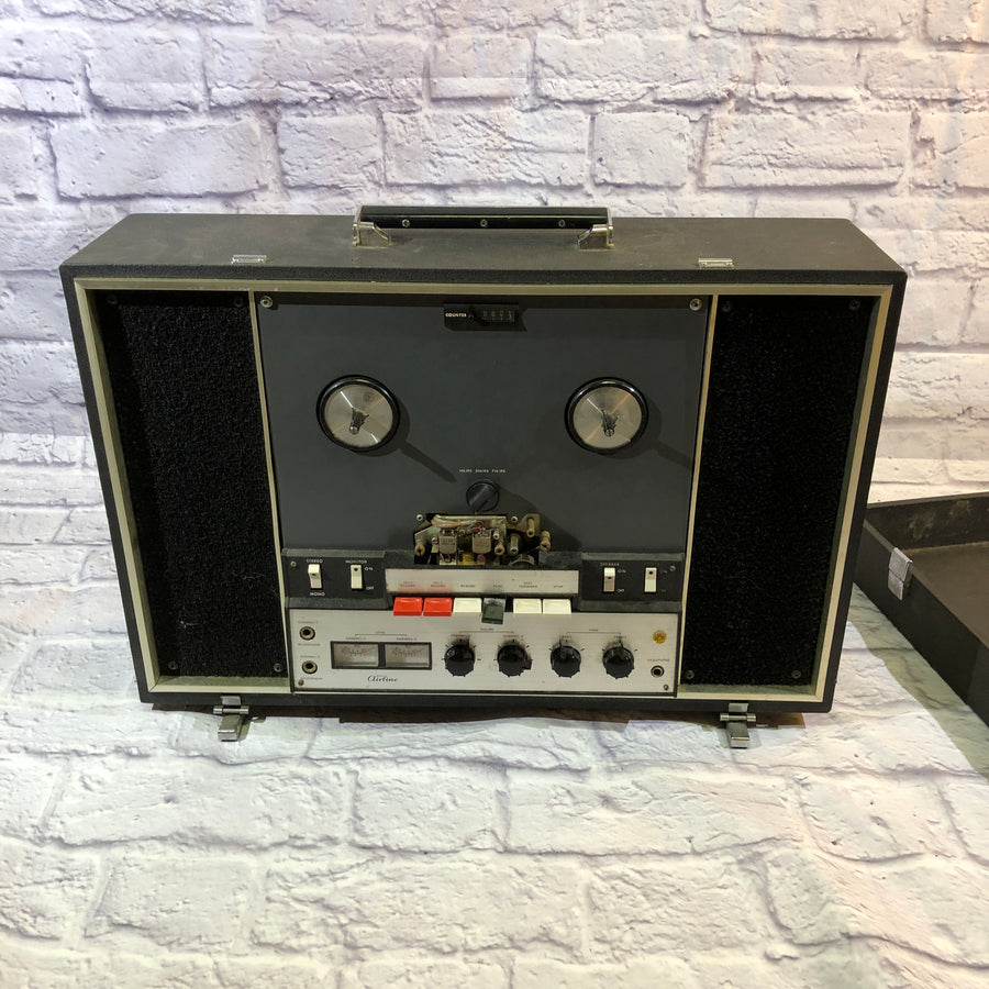 Vintage Airline Reel To Reel Tape Recorder