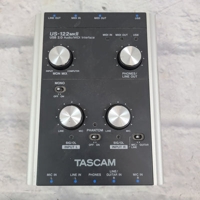 Tascam US- 122 MKII Audio Interface