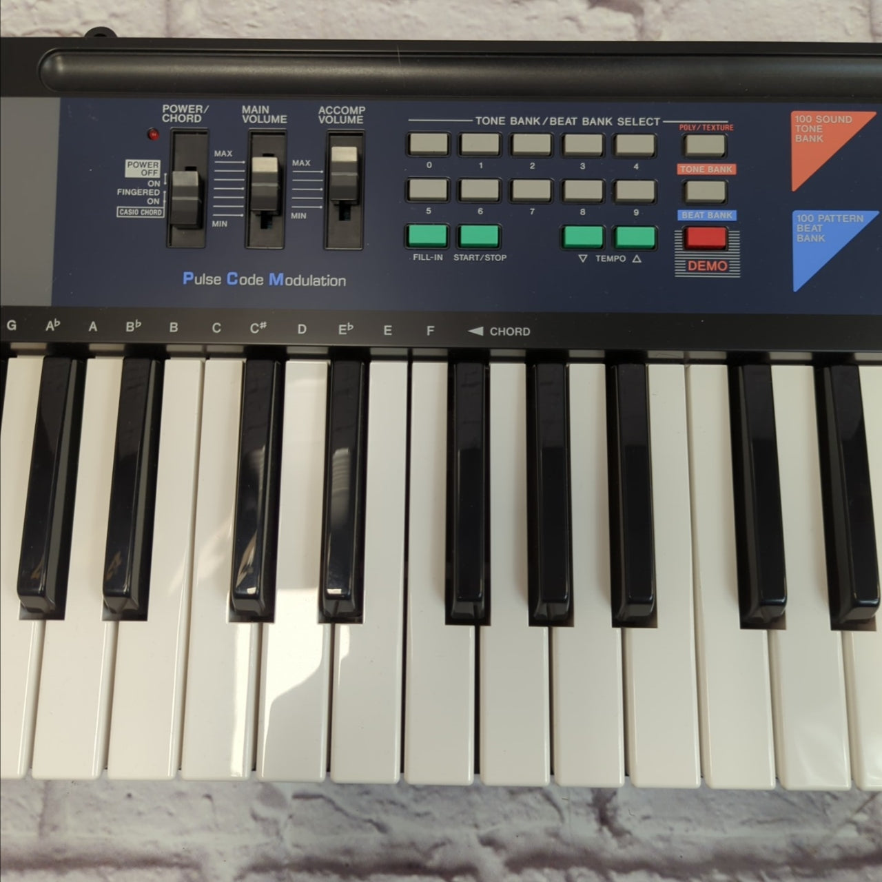 Casio SK-1 Sampling Keyboard with Power Supply